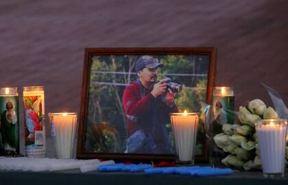 Fotoperiodista mexicano Margarito Martínez que fue asesinado por el cartel local