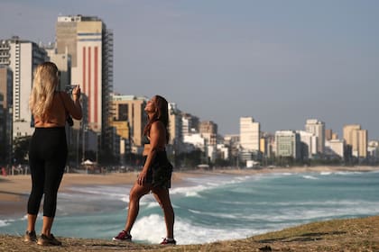 Fotos en las playas desiertas de Ipanema, en Río
