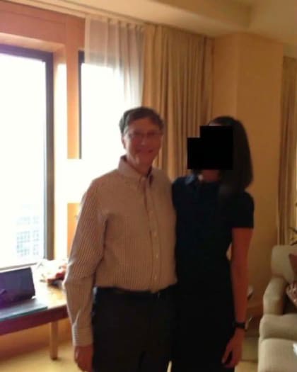 Fotos de Bill Gates en los archivos Epstein