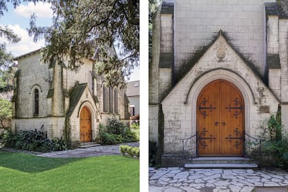 La obra de la Iglesia Presbiteriana San Andrés –cuyo salón principal se inauguró en 1917– estuvo a cargo de los arquitectos ingleses Walter Bassett Smith (vecino de la calle Pringles) y Bertie Collcutt, responsables también de numerosas edificaciones de la zona.