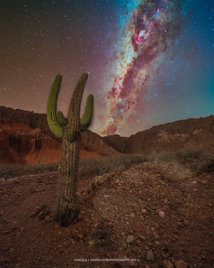La Quebrada de las Flechas, bajo un manto de estrellas