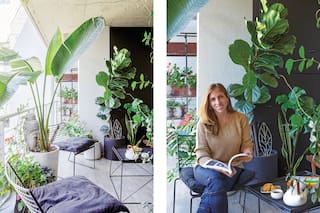 17 ejemplos de balcones con espacios pensados para quedarse de la mañana a la noche