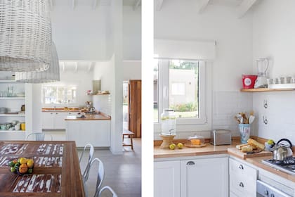 Cortinas sunscreen que se sumaron en el resto de las ventanas (RGA). Aberturas (Rehau).