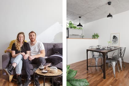 Aunque vivía en Palermo Hollywood, Chacarita –que ahora le encanta– no estaba dentro del radar de Camila Francisco Mera hasta que, junto con su novio Francisco Bichutte Harris, vieron este dúplex en La Vecindad.