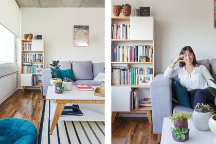 “Prefiero tener pocos cuadros y que realmente me conmuevan, como este de Ana Clara Soler”.