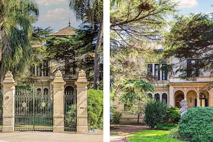 Villa Grampa está protegida patrimonialmente, al igual que otras tantas casas, iglesias y colegios de esta área por demás pintoresca.