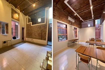 Acá, el equipo de PH tipo casa trabajó en conjunto con la directora de arte y ambientadora de cine Lola Cafardo, para convertir el espacio de coworking en una burbuja conceptual.