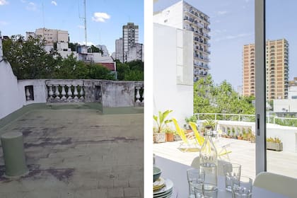 Con piso, pintura y equipamiento renovados, la terraza es uno de los espacios que más se usan.