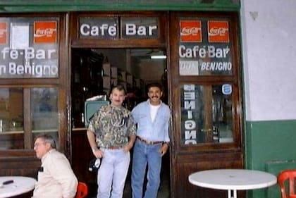 El bar cuando todavía estaba abierto