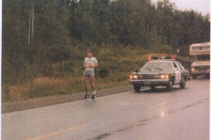 Fox escribió en su diario: “Hoy fue un día difícil. No dormí anoche. Estuve agotado y fatigado todo el día pero recibí un hermoso poema que me levantó el ánimo"