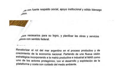 Fragmentos de la descuidada plataforma del peronismo cordobés