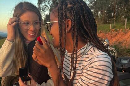 Fran decidió abrirle su corazón a Luiza después de ver la comedia romántica "Amor en Verona"