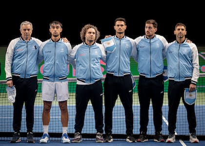 Frana, Tirante, Trungelliti, Ficovich, Federico Gómez y Andreozzi, capitán y cinco jugadores debutantes en la serie de Copa Davis en Corea del Sur