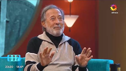 Francella justificó que ser ordenado le da felicidad. Es una conducta que repitió siempre