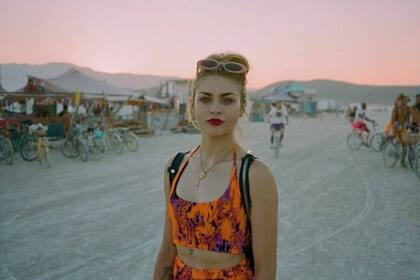 Frances Bean Cobain se dedica al arte visual (Foto Instagram @thespacewitch)