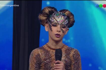 Francesca dejó a todos asombrados con su actuación