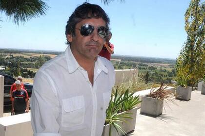 Francescoli, en su llegada a Tandil