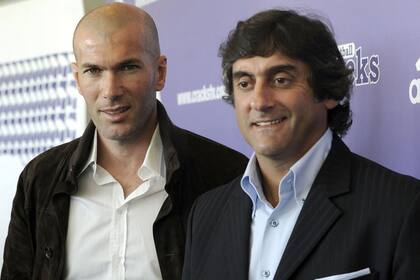 Zidane y Francescoli.