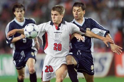 Francia 1998: Owen, contra la selección argentina