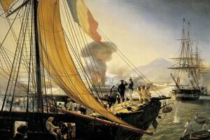 Francia aplicó un bloqueo del puerto mexicano de Veracruz durante casi un año a partir de 1838.