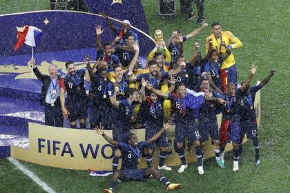 Francia es el último campeón del Mundial porque festejó en Rusia 2018