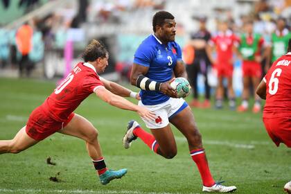 Francia se impuso a Canadá y también avanzó de ronda en el Mundial de Rugby Seven