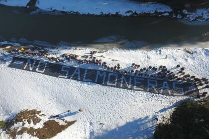 La campaña para evitar que se instalen salmoneras en Tierra del Fuego