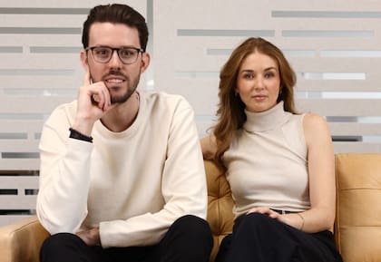 Francis Ayling y Bailey Rose King, cofundadores de Brkaway