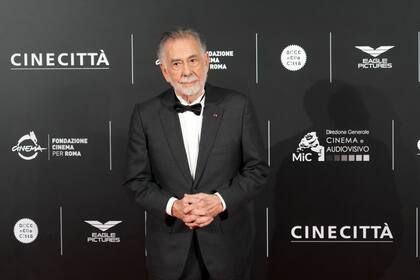 Francis Ford Coppola llega a los estudios Cinecittá para la presentación especial de Megalópolis que se hizo a comienzos de octubre en la capital italiana