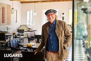 Francis Mallmann en su restaurante del sur de Francia.