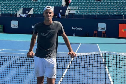 Francisco Cerúndolo debutó con una victoria en el torneo de Miami