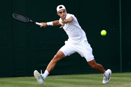 Francisco Cerúndolo, el mejor argentino del ranking, debutará este lunes en Wimbledon
