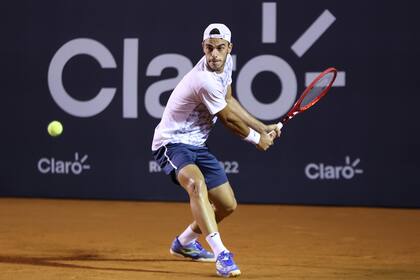 Francisco Cerúndolo ganó, en Río, su primer partido en un ATP 500.