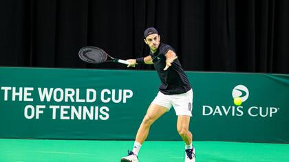 Francisco Cerúndolo, la carta principal del equipo argentino de Copa Davis en el Final 8 de Bolonia