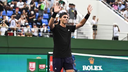 Francisco Cerúndolo se enfrentará con el belga Zizou Bergs en la segunda etapa del Masters 1000 de Shanghái.
