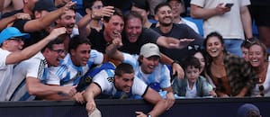 Cerúndolo se sube a la hinchada argentina y sueña con hacer historia en el Australian Open