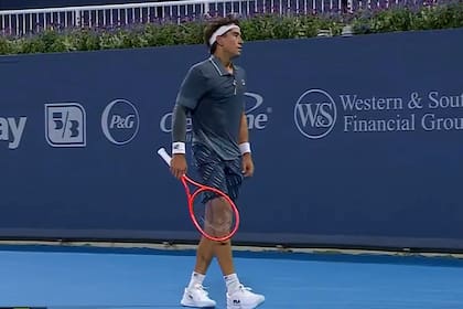 Francisco Comesaña llegó hasta los octavos de final en Cincinnati