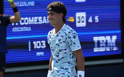 Francisco Comesaña se mide ante Taylor Fritz por la tercera rueda del US Open