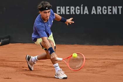 Francisco Comesaña, uno de los protagonistas principales del Challenger de Rosario