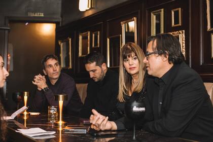 Francisco di Paola, Juan Francisco Di Nucci, Miriam Mazzola y Severo Perez Maldonado.