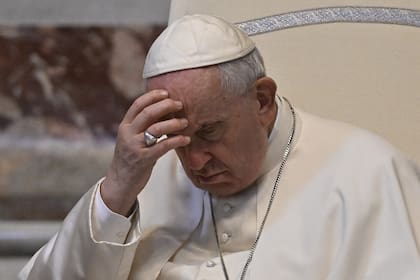 Francisco, en el Vaticano. (Photo by Alberto PIZZOLI / AFP)