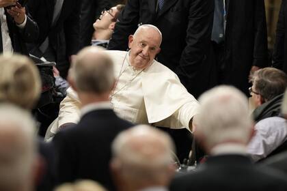Francisco, en la Catedral de Luxemburgo. (AP/Andrew Medichini)