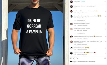 Francisco García Moritán le puso "Me Gusta" a esta imagen en referencia a Pampita