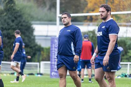 Francisco Gómez Kodela y Julián Montoya, en Los Pumas
