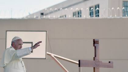 Francisco le pidió a los prisioneros que ayuden a cerrar el círculo de la violencia