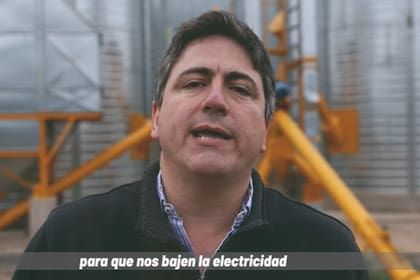 Francisco Paoltroni en uno de los videos en los que expone el problema
