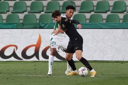 Francisco Trincao arribó a Barcelona desde Sporting Braga y el club Catalán todavía no pagó 9,8 millones