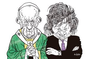 Francisco y Javier Milei