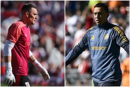 Franco Armani y Agustín Marchesín: el Superclásico también tendrá un duelo de grandes arqueros