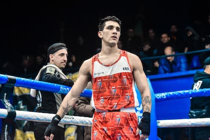 Franco Bonavena, de 29 años, aceptó la herencia del boxeo recién en 2024 (Foto: Instagram/@bonavena_franco)